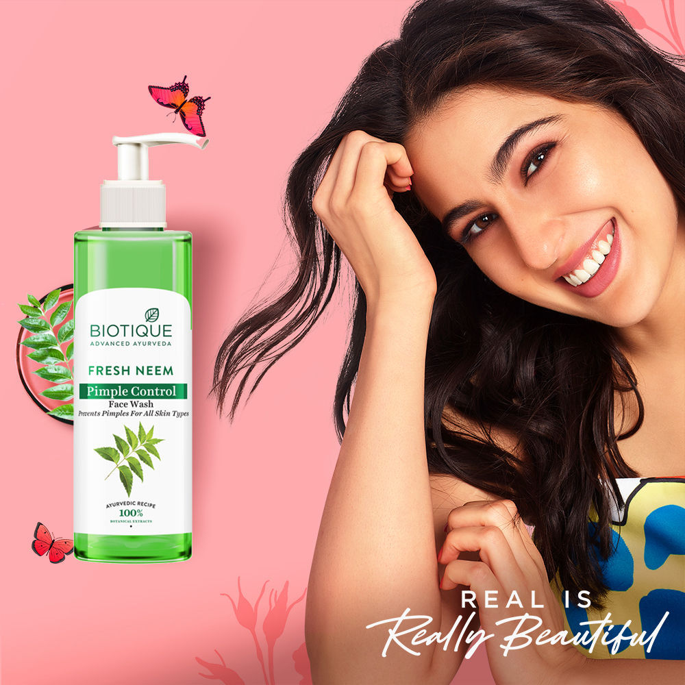 Bio Neem Purifying Face Wash Prevents Pimples For All Skin Types