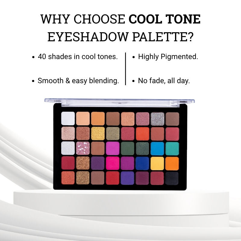 40 Colour Eyeshadow Palette