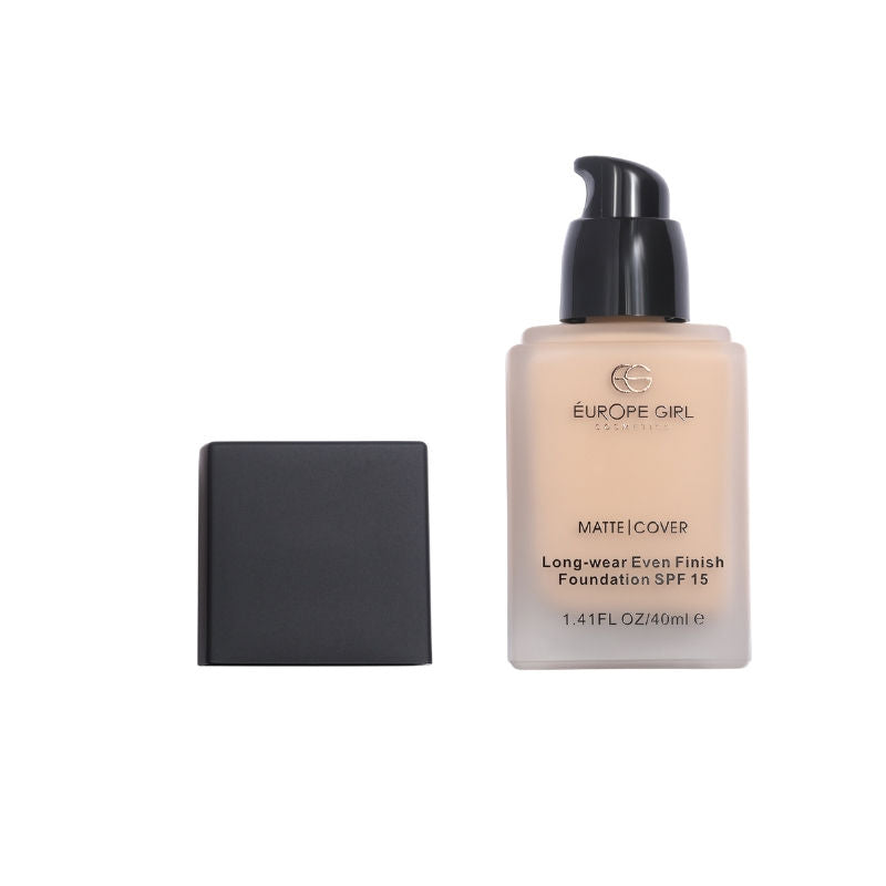 Matte Cover Foundation SPF 15 - 125 Medium Natural Undertone