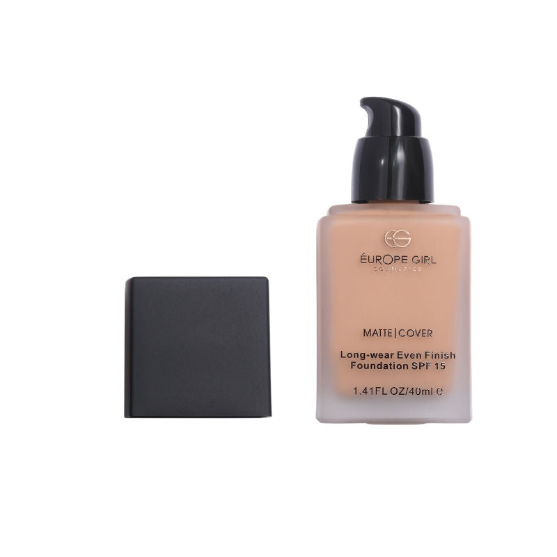 Matte Cover Foundation SPF 15 - 190 Dark Pink Undertone
