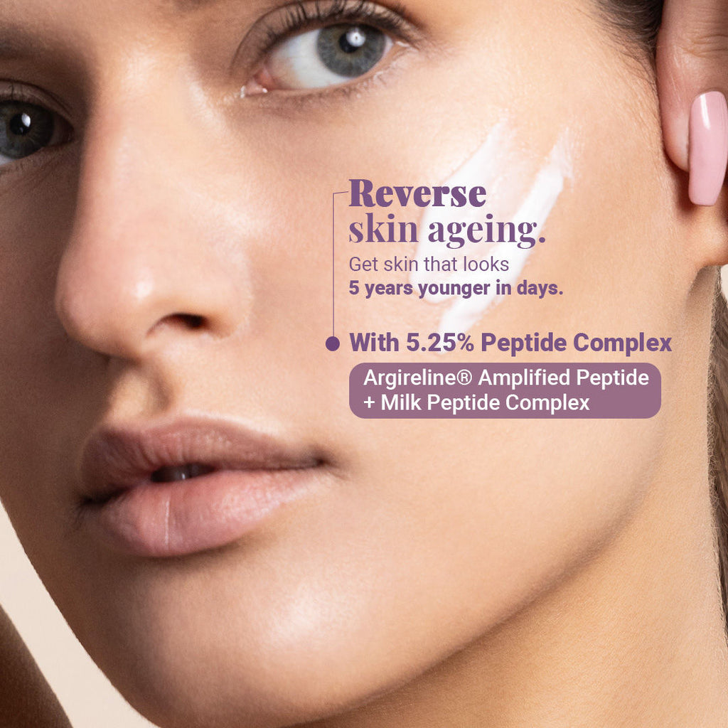 Neude Rewind Age Reversing Gel Creme Wrinkle & FineLine Reduction 5.25% Advanced Peptide Complex
