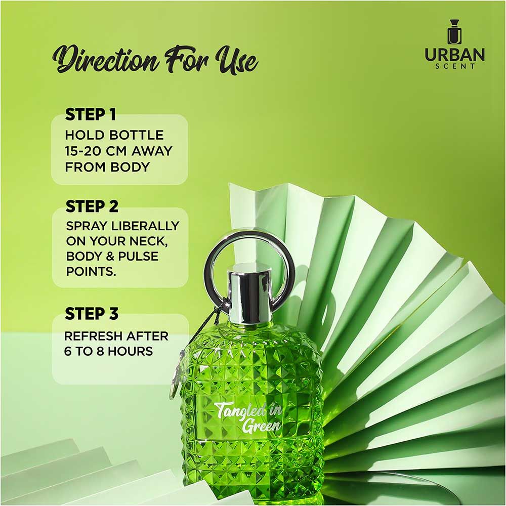 Urban Scent Tangled In Green Long Lasting Perfume For Women