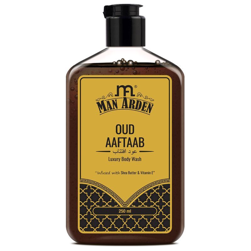Oud Aaftaab Luxury Body Wash Infused With Shea Butter & Vitamin E