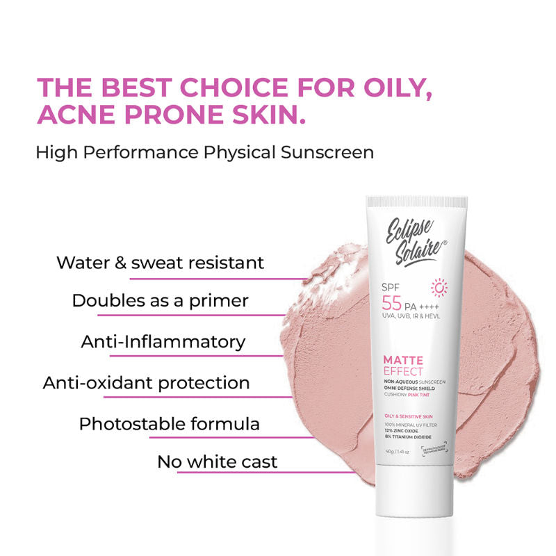 Matte Effect Sunscreen SPF 55 PA++++