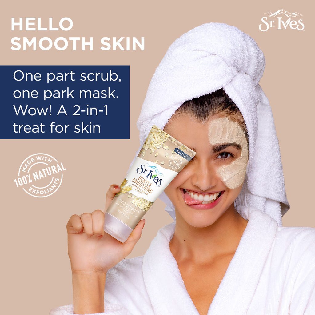 Gentle Smoothing Oatmeal Scrub & Mask
