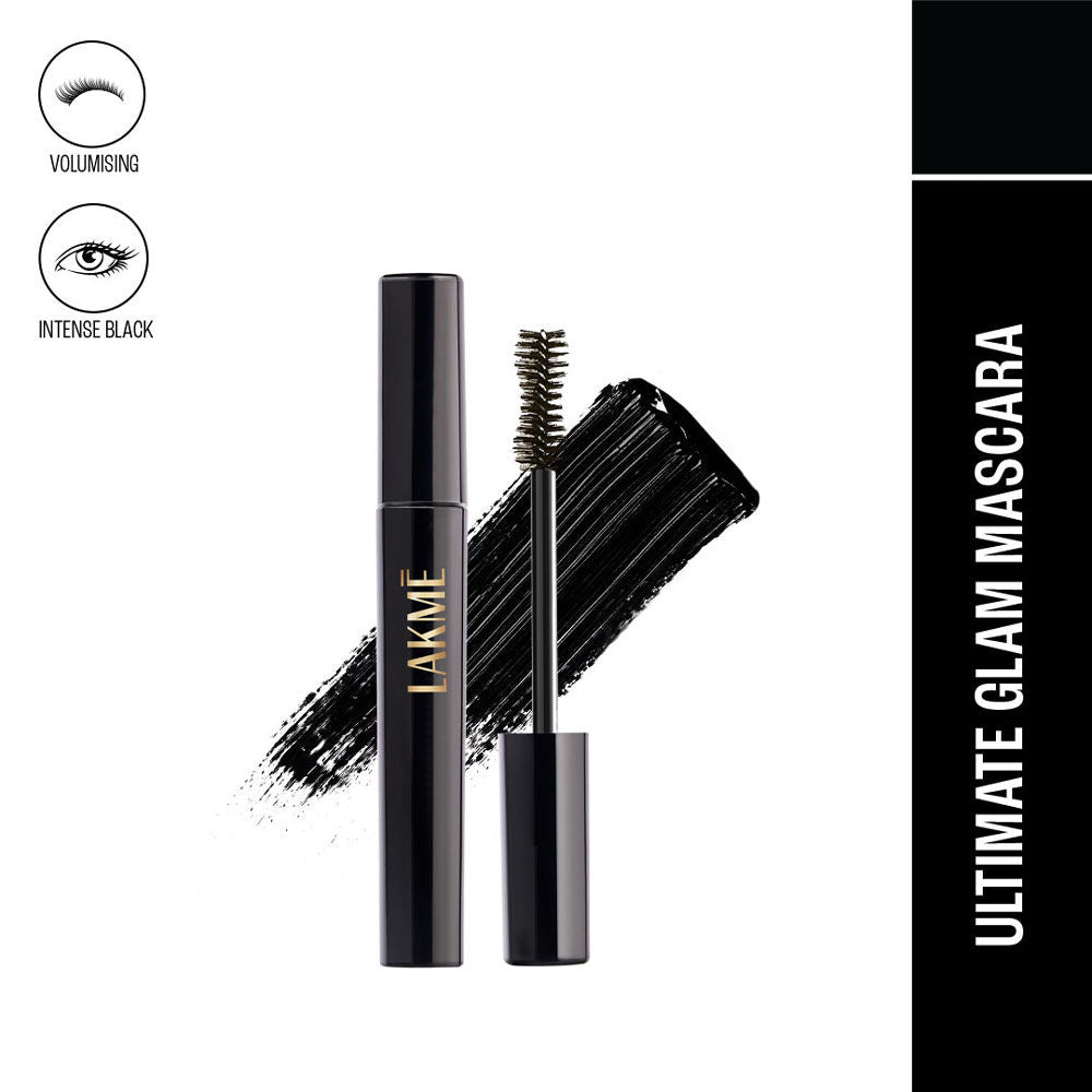 UltimateGlam Volumizing Mascara, Smudgeproof, Waterproof - Black