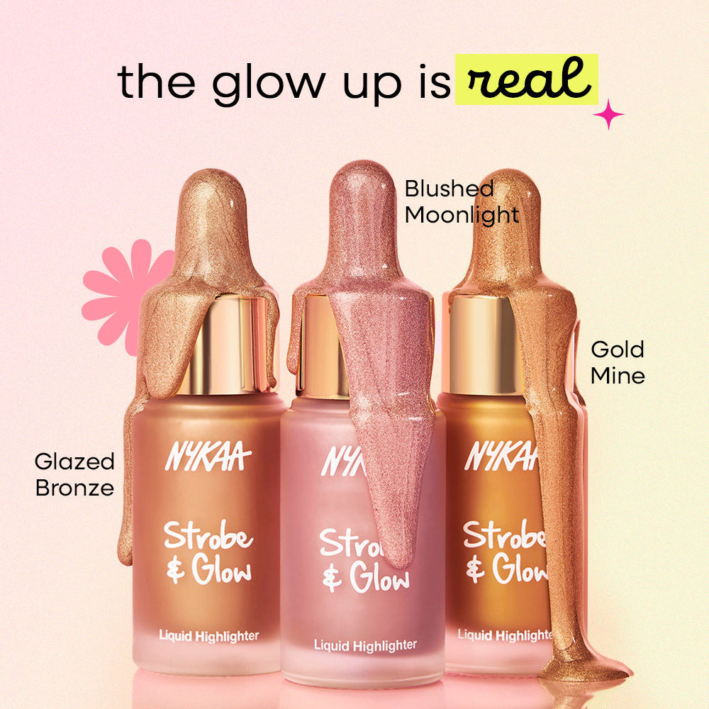 Nykaa Strobe & Glow Liquid Cream Highlighter