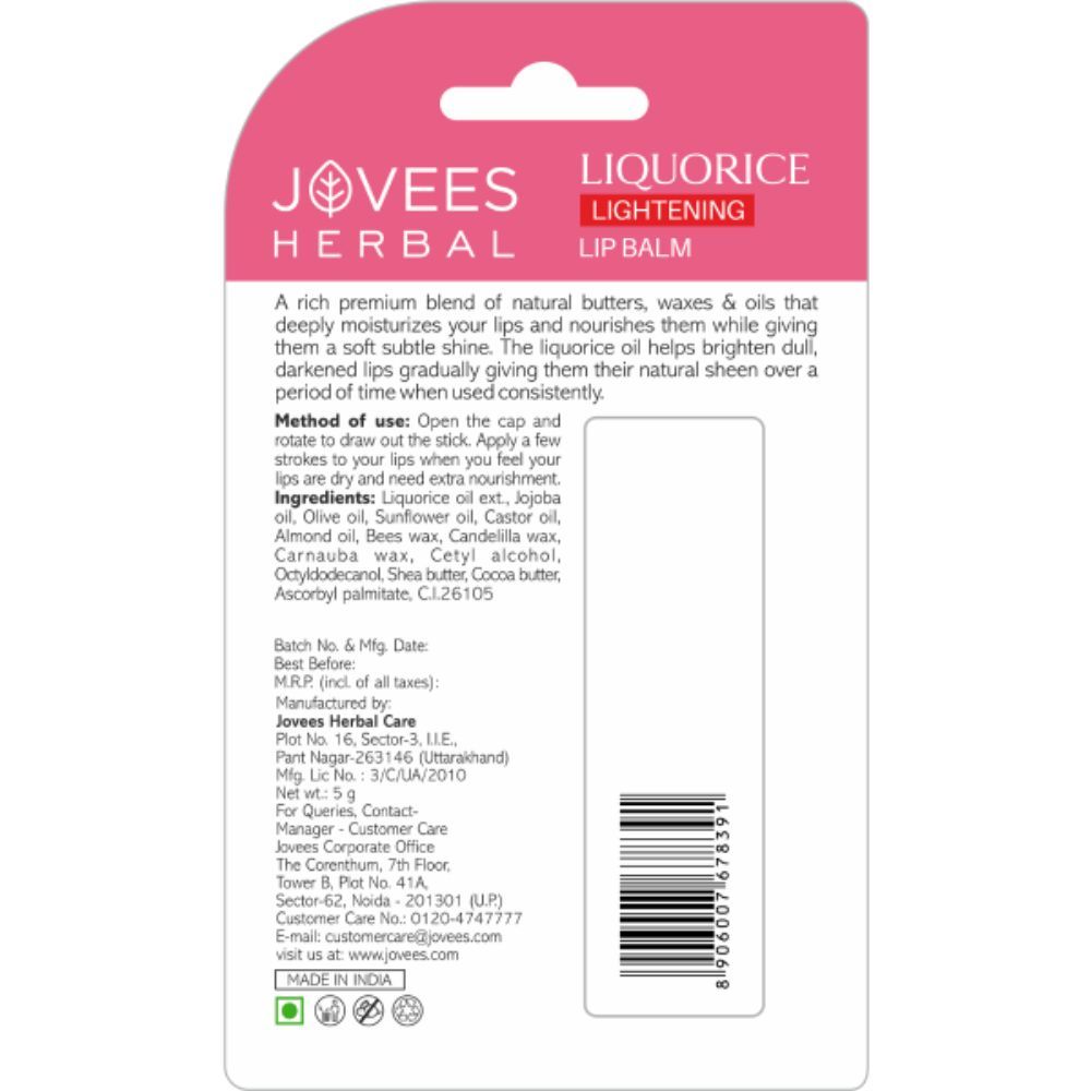 Herbal Liquorice Lightening Lip Balm