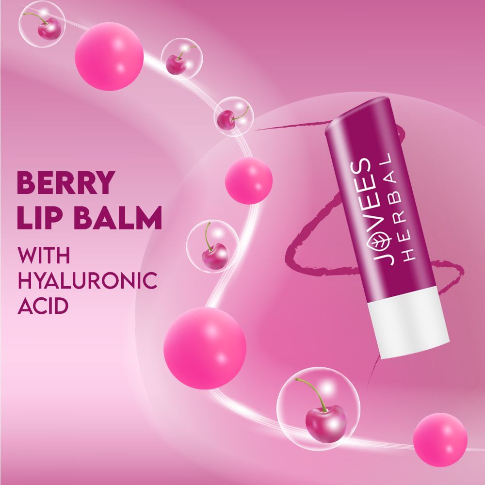 Herbal Berry Lip Balm with Hyaluronic Acid