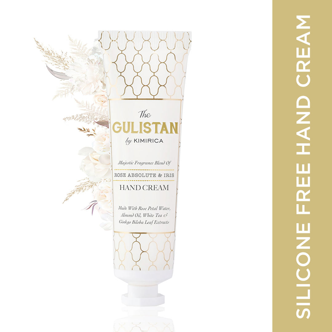 Gulistan Hand Cream With Rose Water & Shea Butter, Non-Greasy & Quick-Absorb, All Skin Type