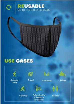 Hexa Shield SN95 Reusable Protection Mask 1187(7Pcs)