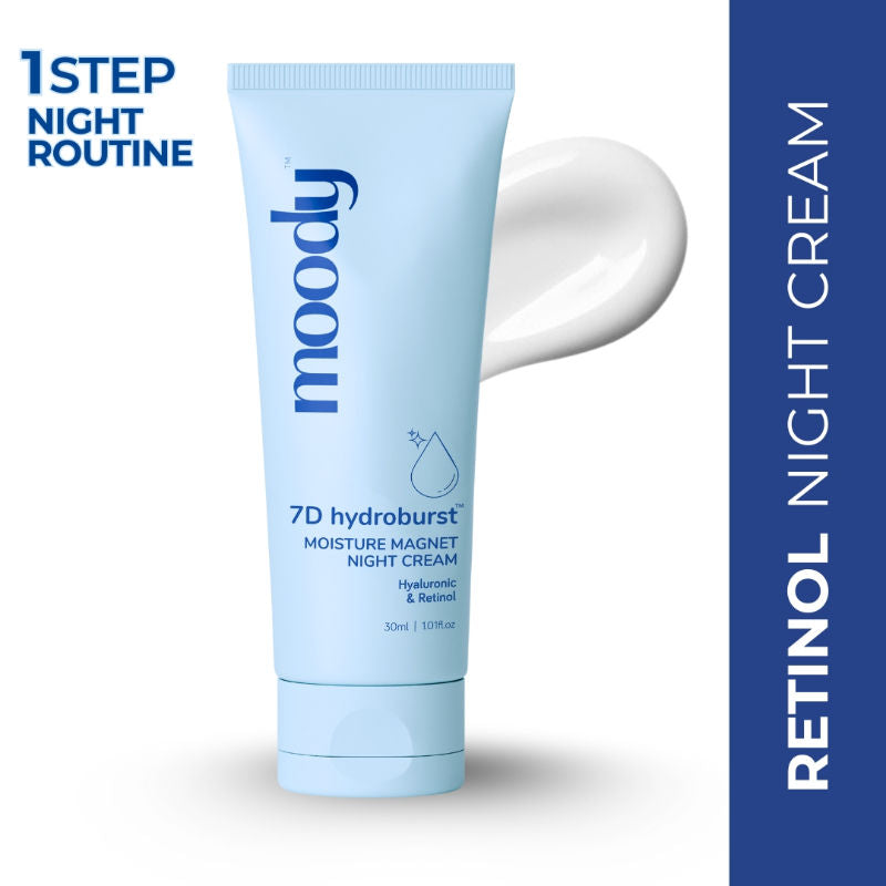 7D Hydro Burst Moisture Magnet Night Cream with Hyaluronic Acid & Retinol