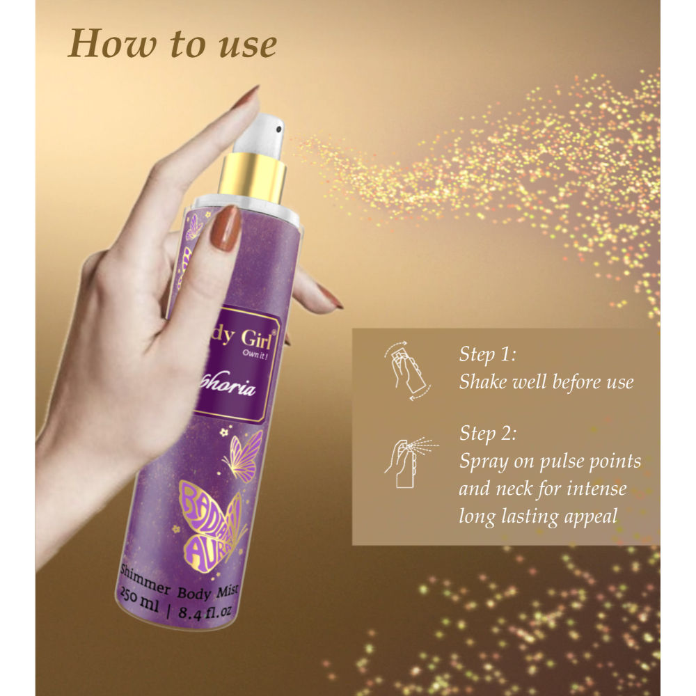 Euphoria Shimmer Body Mist