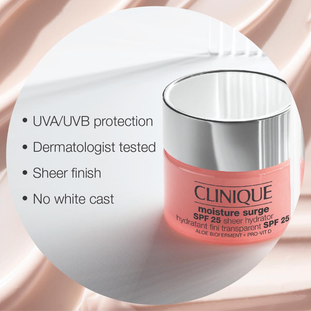 Moisture Surge SPF 25 Sheer Hydrator(Moisturiser + Sunscreen)