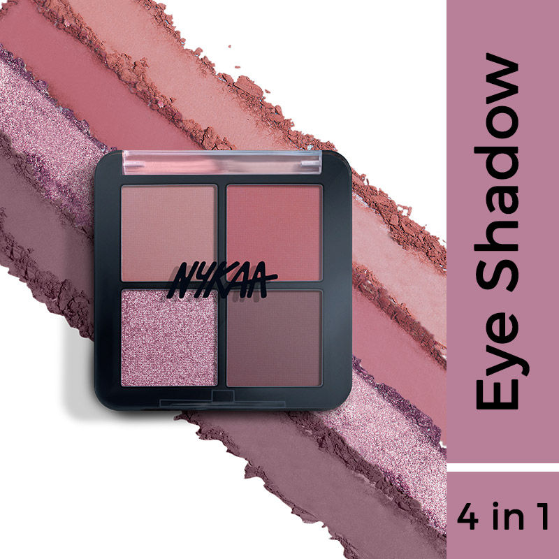 Eyes On Me! 4 In 1 Quad Eyeshadow Palette - Wine & Dine