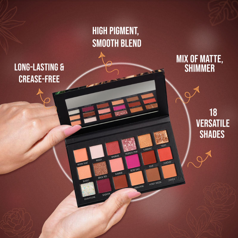 18 Color Eyeshadow Palette