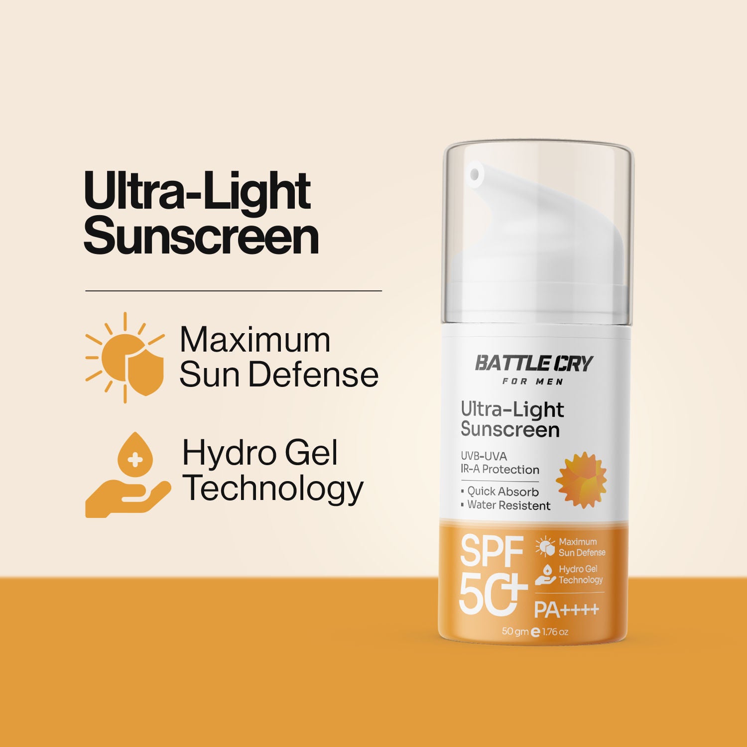 Ultra-Light Sunscreen with SPF 50+ PA+++