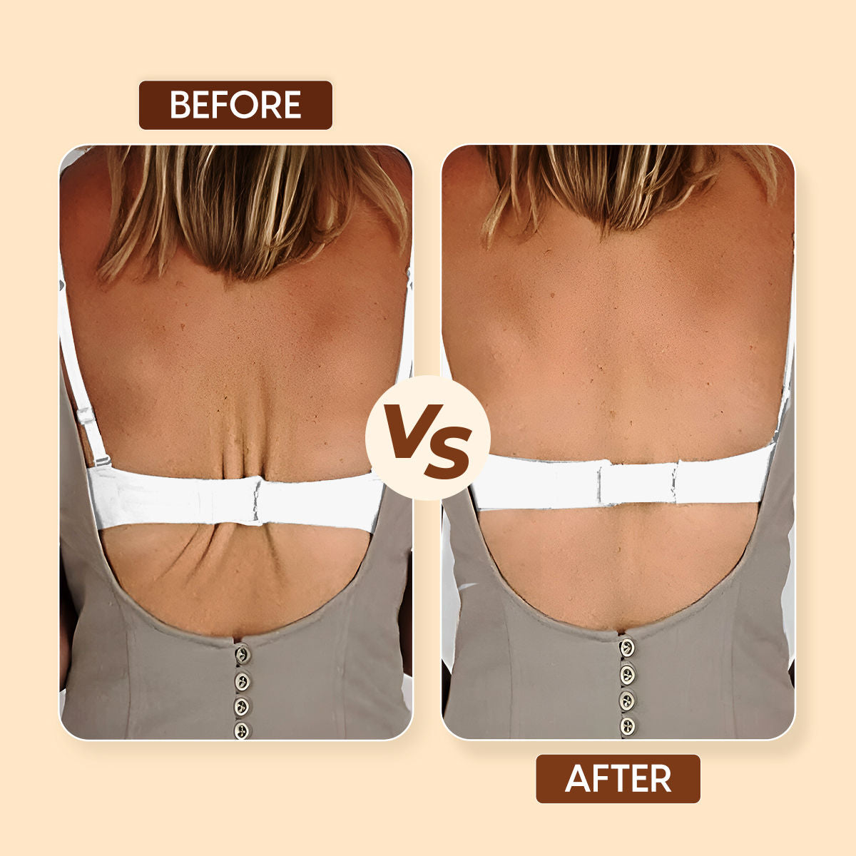 Bra Extender Stretchable Elastic Extension Strap Adjustable Buckle 2 Hook 3 Eye Beige White
