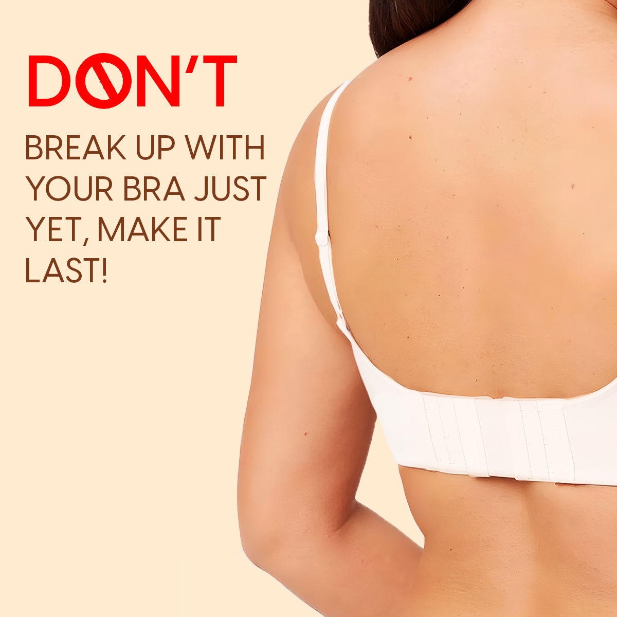 Bra Extender Stretchable Elastic Extension Strap Adjustable Buckle Clasp 3 Hook 3 Eye - White