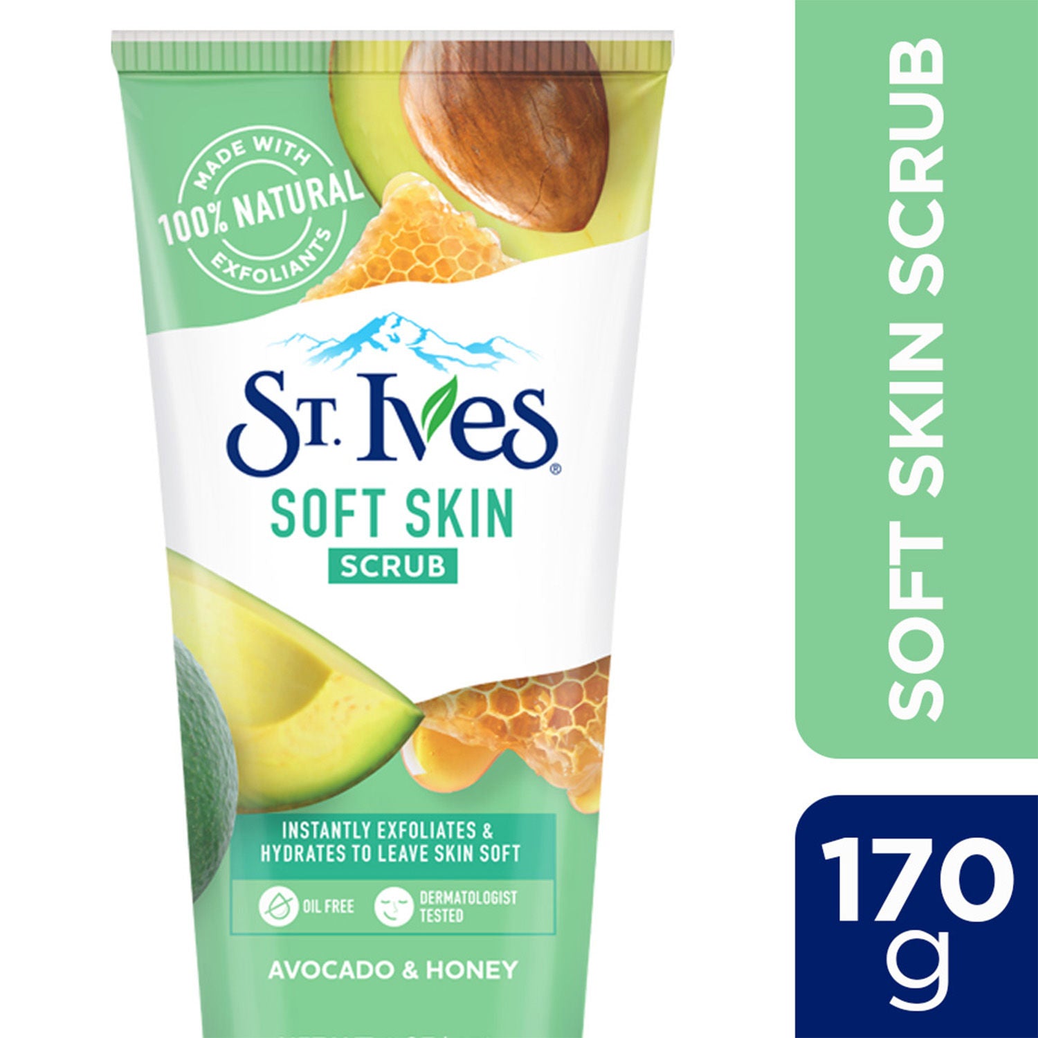 Soft Skin Avocado & Honey Face Scrub
