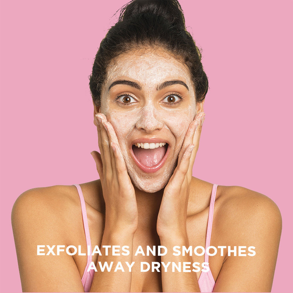 Gentle Smoothing Rose Water & Aloe Vera Face Scrub