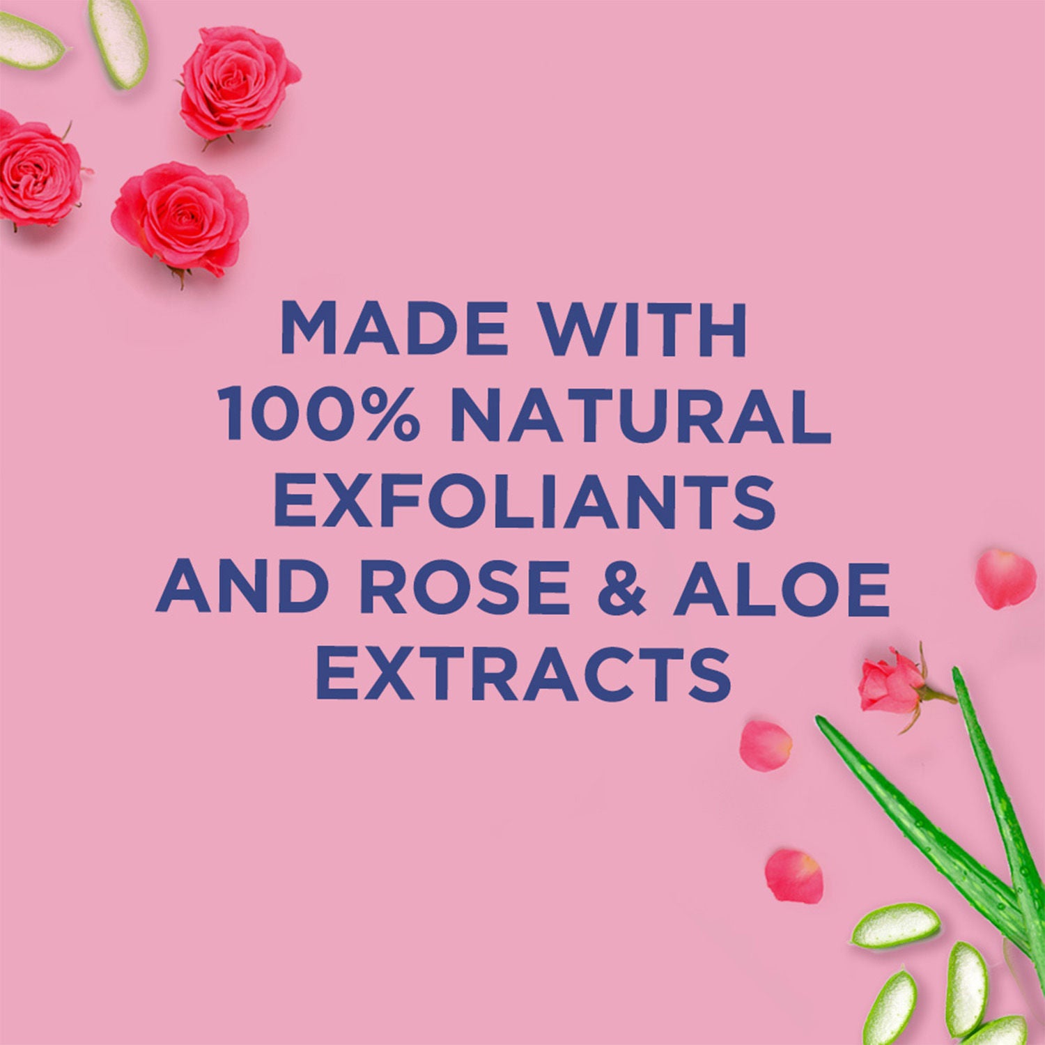 Gentle Smoothing Rose Water & Aloe Vera Face Scrub