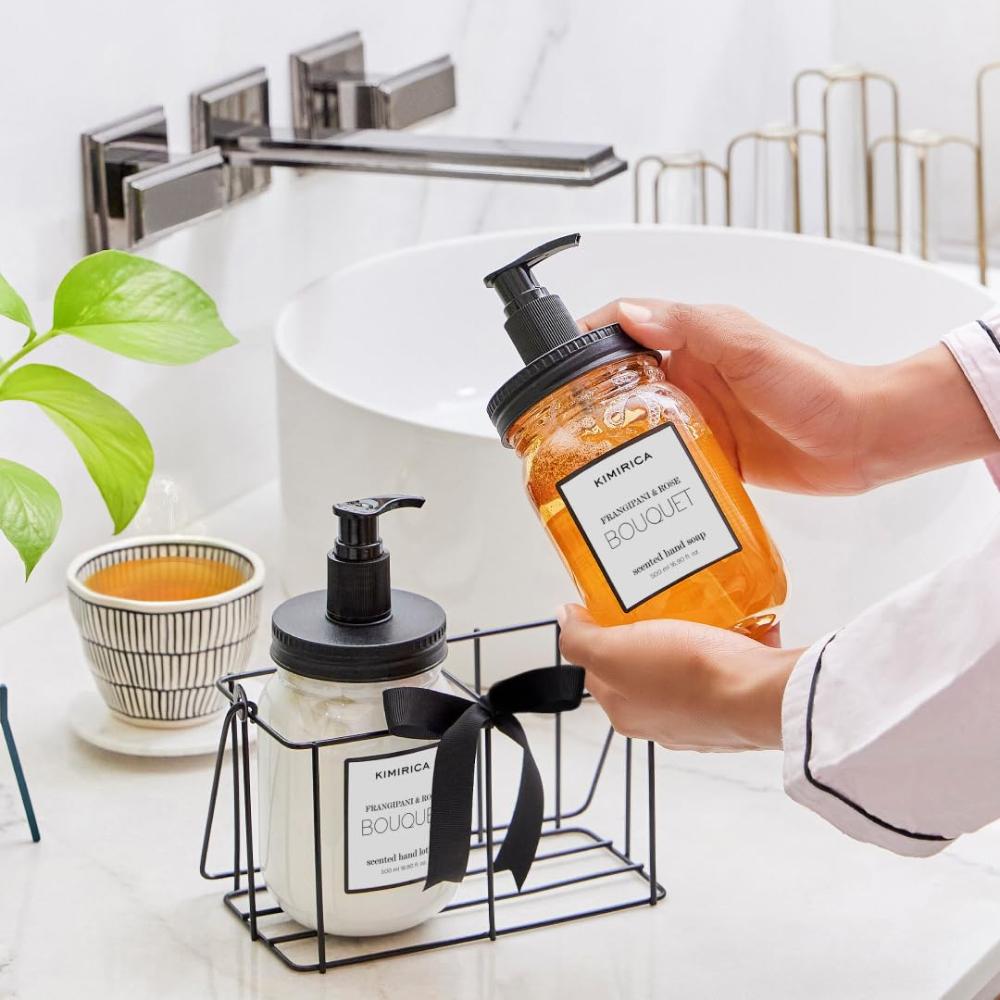 Bouquet Hand Soap With Goodness Of Frangipani And Rose- 100% Vegan & Paraben Free