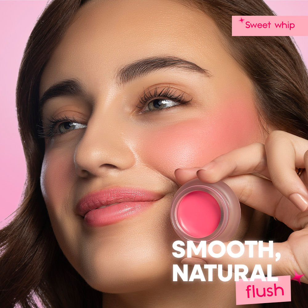 Whipped Blurring Multi-use Blush Pot For Lips Cheeks & Eyes