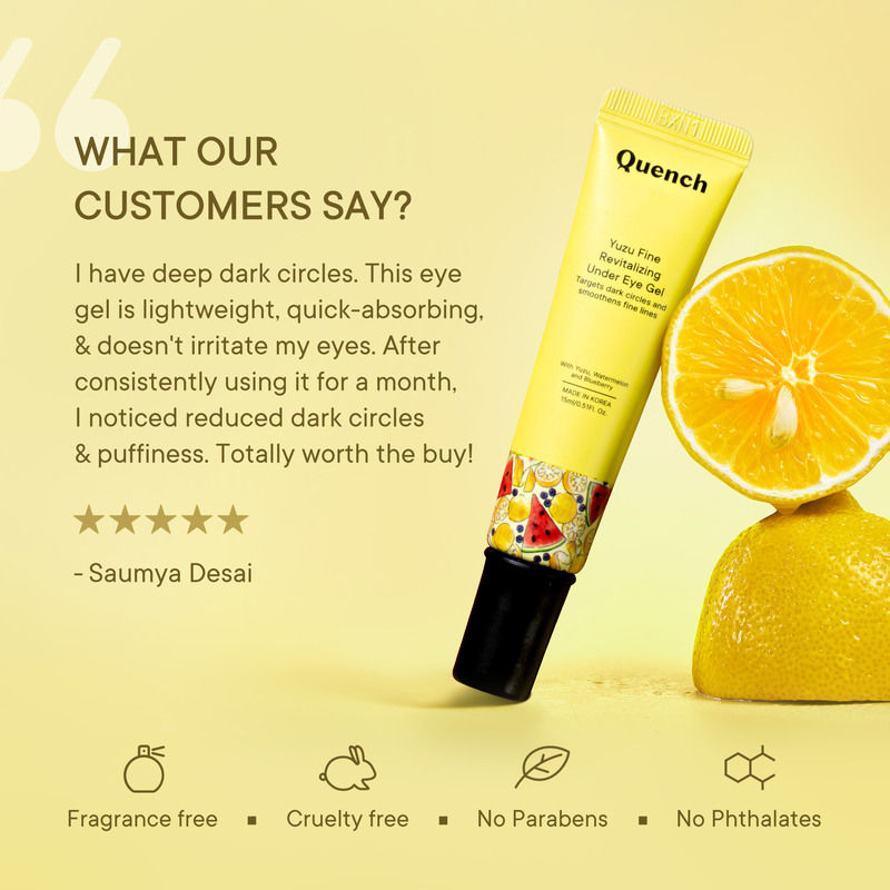 Vitamin C Under Eye Gel with Yuzu Lemon Extracts