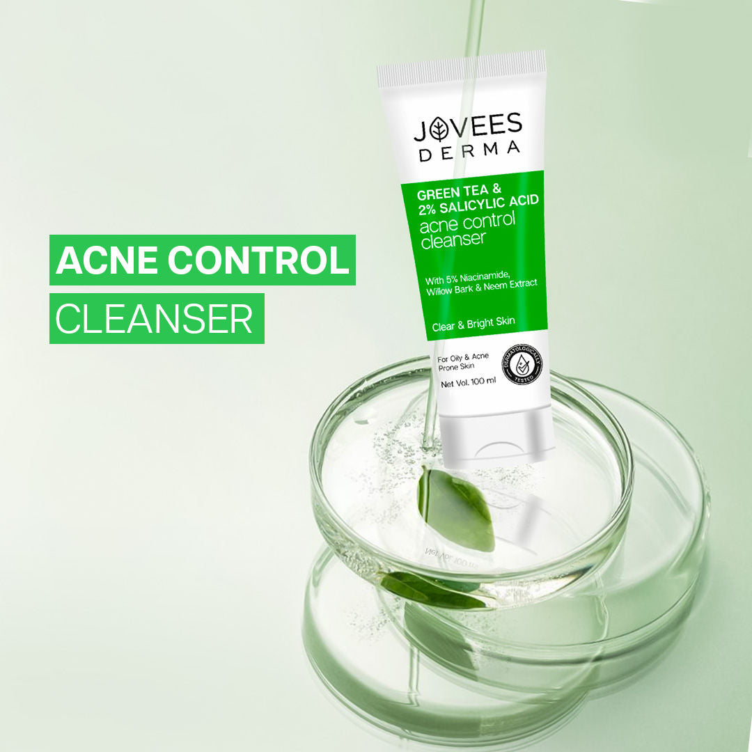 Derma Green Tea 2% Salicylic Acid Acne Control Cleanser