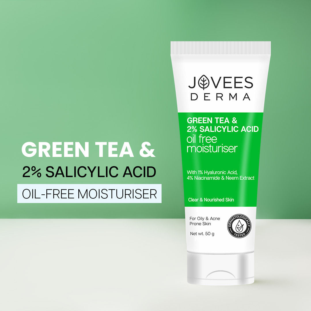 Derma Green Tea 2% Salicylic Acid Oil Free Moisturizer