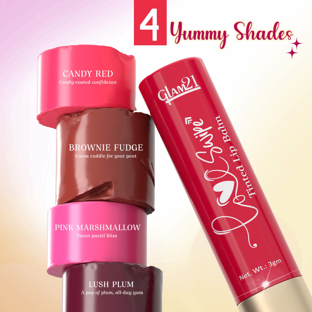 Love Swipe Tinted Lip Balm with Vitamin C, Hyaluronic Acid, Ceramide & SPF 30