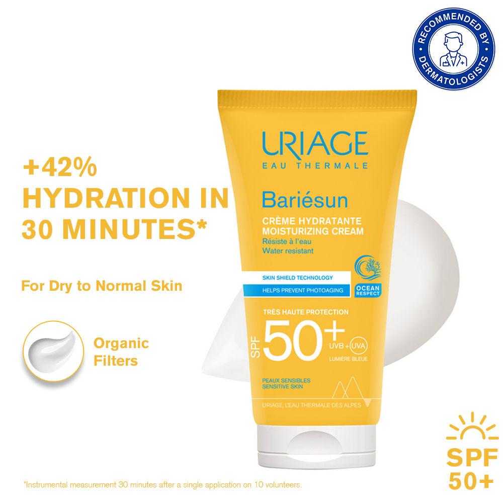 Bariesun Moisturizing Sunscreen SPF50+ Prevents Sun Damage & Skin Aging Dermat Recommended