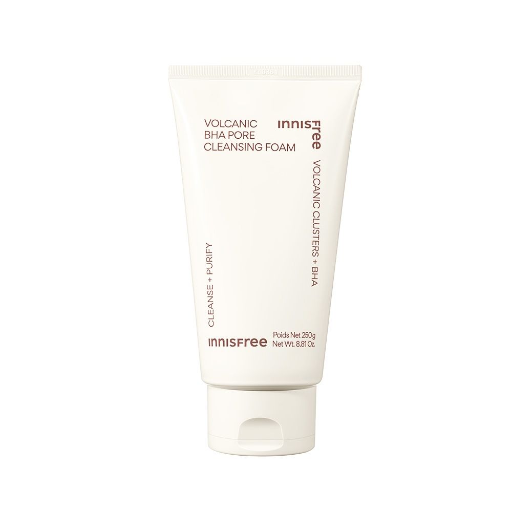 Volcanic Clusters BHA Foaming Daily Cleanser For Excess Oil, Clogged Pores, Oily Skin