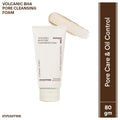 Volcanic Clusters BHA Foaming Daily Cleanser For Excess Oil, Clogged Pores, Oily Skin - 80g