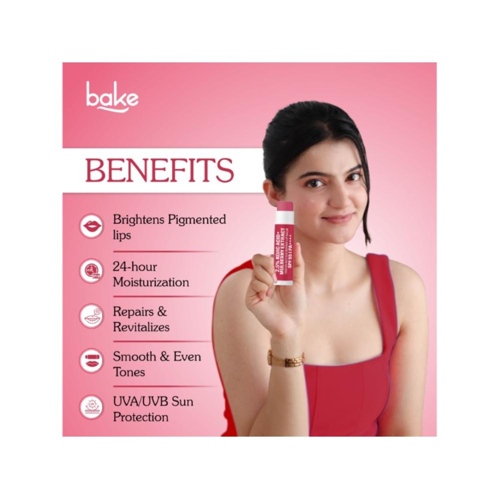 2.5% Kojic Acid Mulberry Extract Tinted Lip Balm SPF 55 PA++++