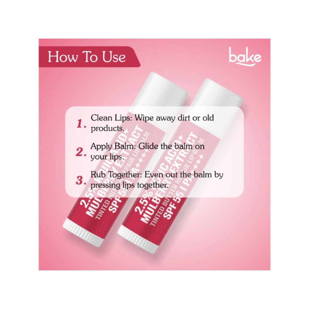 2.5% Kojic Acid Mulberry Extract Tinted Lip Balm SPF 55 PA++++
