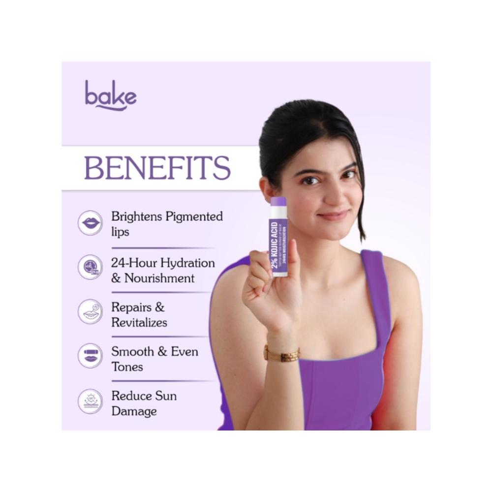 2% Kojic Acid Tinted Lip Brightening Balm with 1% Alpha Arbutin For Dark & Pigmented Lips