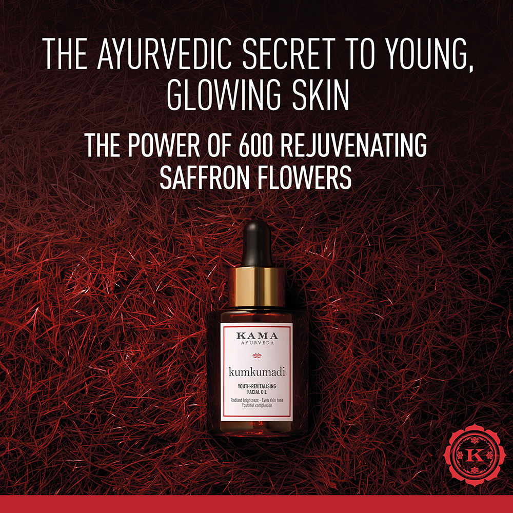 Kumkumadi Youth - Revitalising Facial Oil, For Uneven Skin & Dark Spot Removal