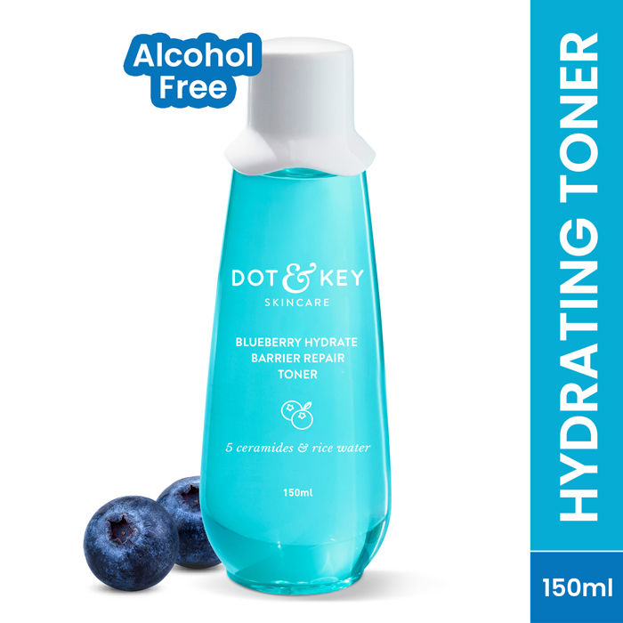 Blueberry Hydrate Barrier Repair Toner, With 5 Ceramides & Rice Water, For All Skin Types