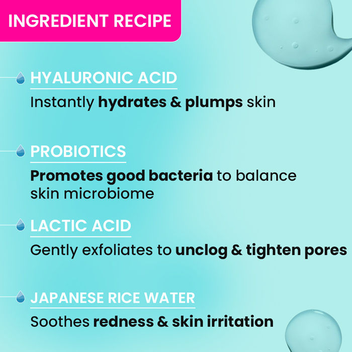 Blueberry Hydrate Barrier Repair Toner, With 5 Ceramides & Rice Water, For All Skin Types