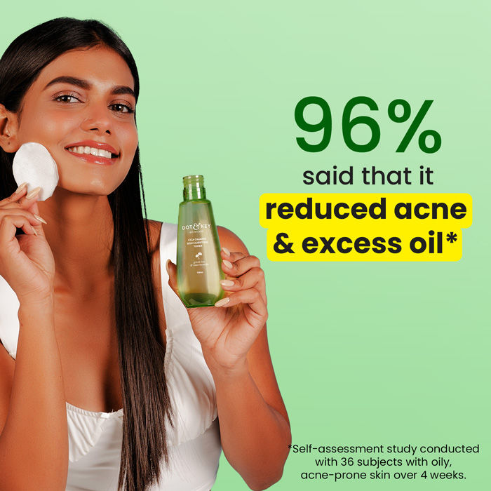 Cica Calming Skin Clarifying Toner With Niacinamide & Green Tea, Acne & Oil Control