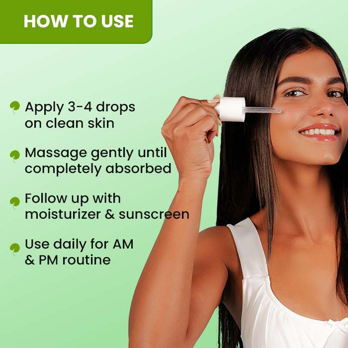 10% Niacinamide + Cica Face Serum For Oily, Acne Prone Skin & Dark Spots Reduction