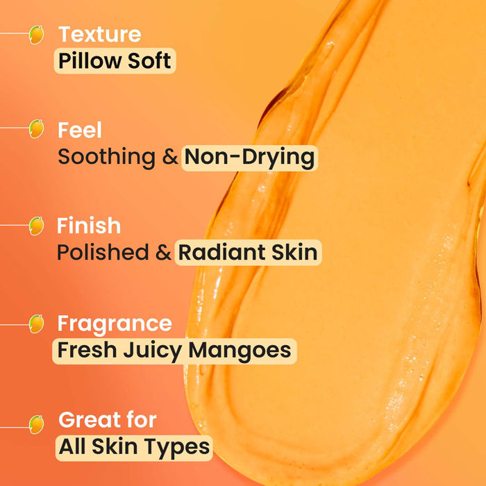Mango Detan Clay Mask, With Alpha-Arbutin & Niacinamide, Clear Tan, Easy to Rinse Formula