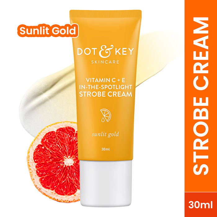 Vitamin C + E In The Spotlight Strobe Cream - Vitamin C Sunlit Gold