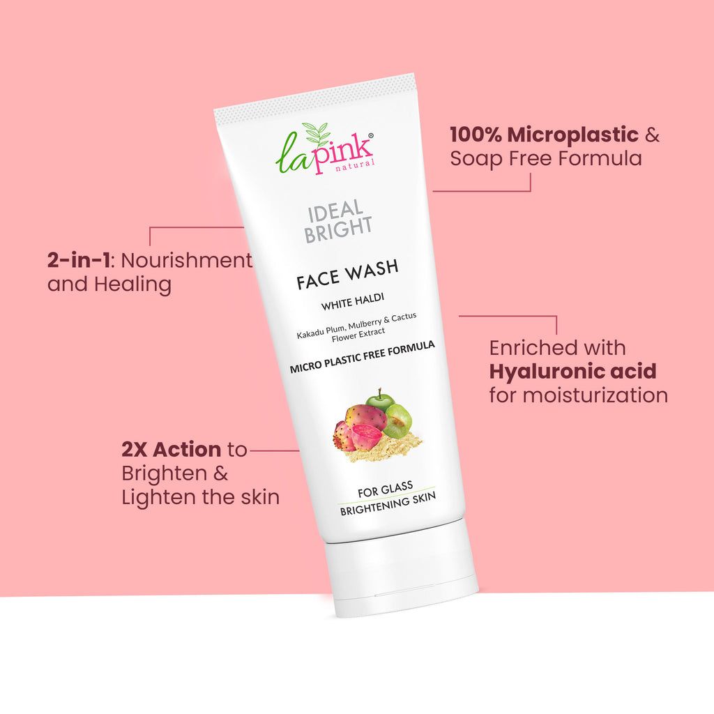 Ideal Bright Face Wash Boosts Radiance Improves Texture Reduce Pigmentation Dark Spots