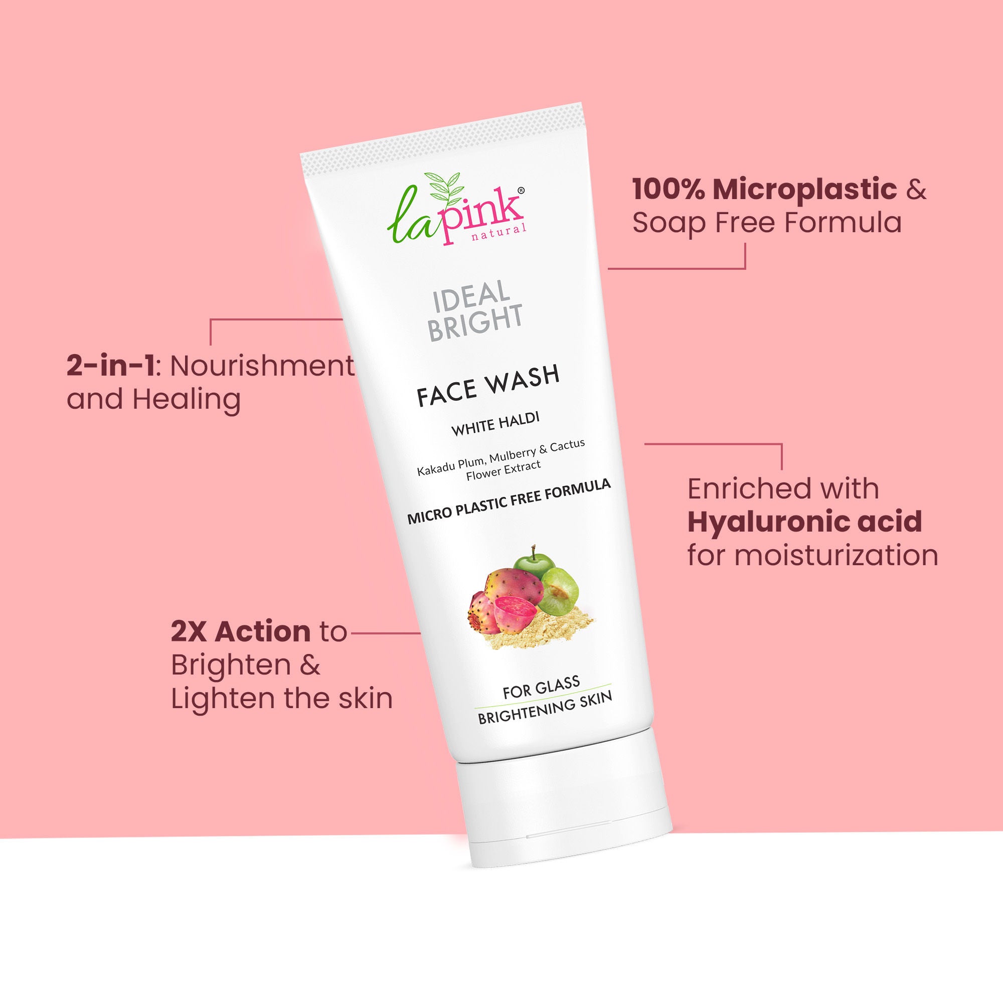 Ideal Bright Face Wash Boosts Radiance Improves Texture Reduce Pigmentation Dark Spots