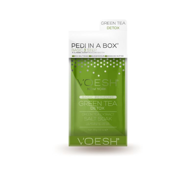 Classic Pedicure In A Box (Basic 3 Step) - Green Tea