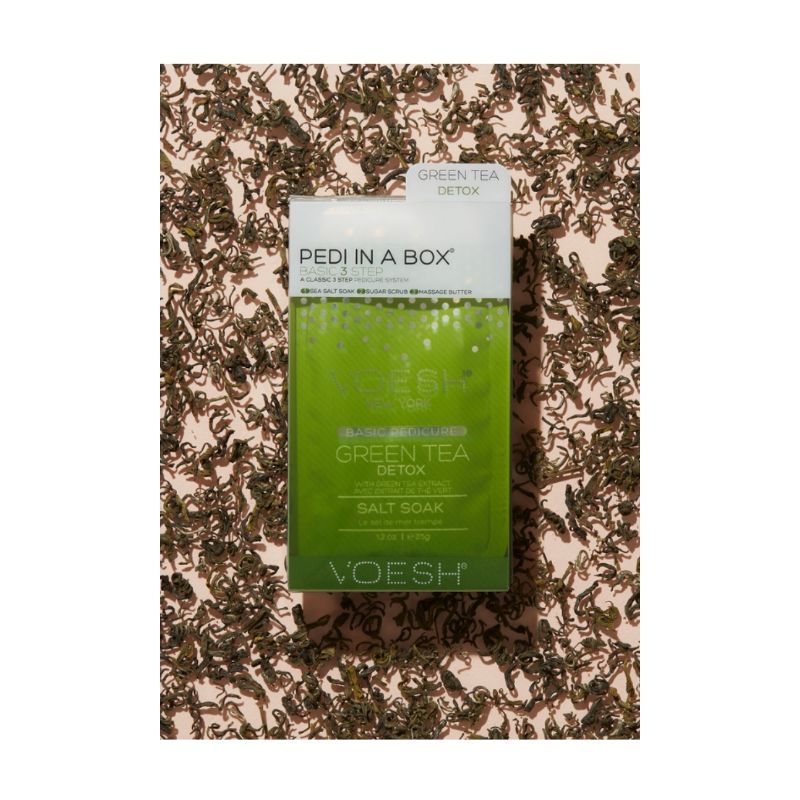 Classic Pedicure In A Box (Basic 3 Step) - Green Tea