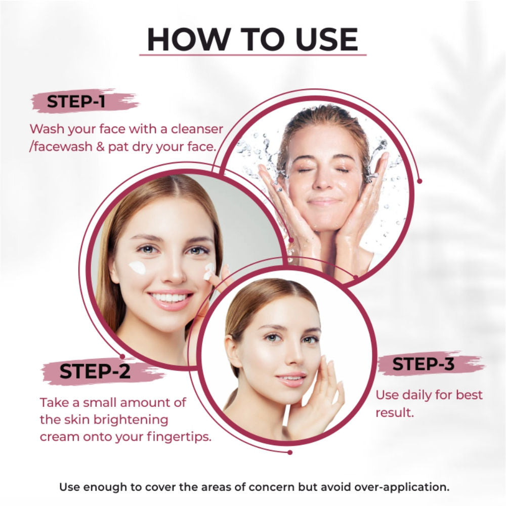 Kojiclear Whitening Brightening Tan Removal Face Cream with Kojic Acid Glutathione